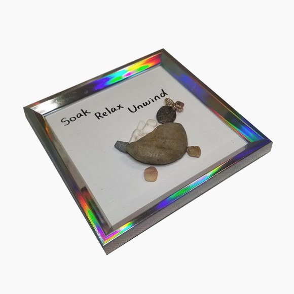 Pebble Art Picture - Bathroom - Picture 4 of 5